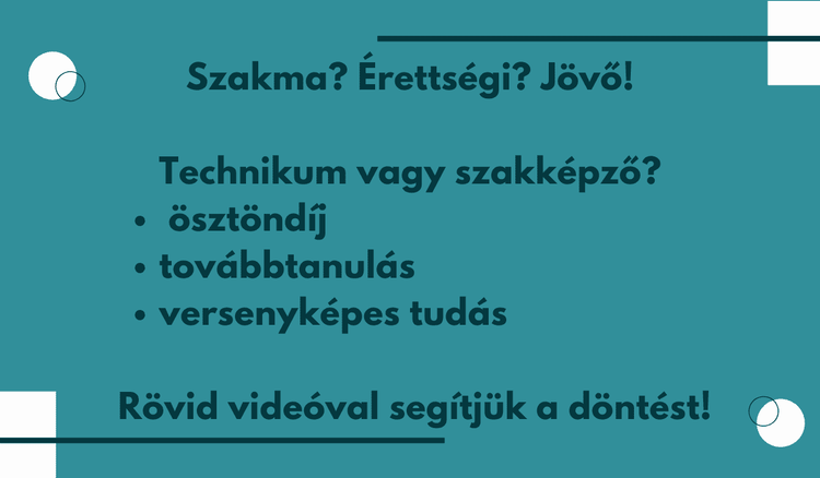 Pályaválasztás - Szakma? Érettségi? Jövő!