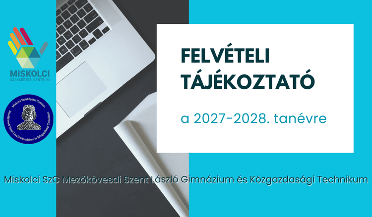 FELVÉTELI TÁJÉKOZTATÓ a 2027/2028. tanévre
