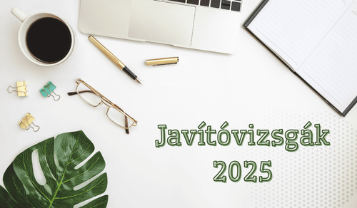 Javítóvizsgák 2025.